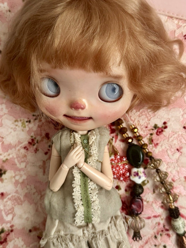 Custom ooak blythe doll girl - custom,