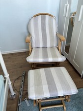 Glider rocking chair with