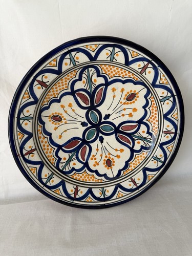 Vintage moroccan wall plate - moroccan,