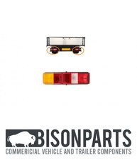 Rear tail lamp - fits, rh
