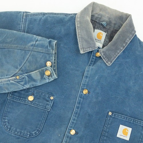 Distressed vtg carhartt chore - distressed,