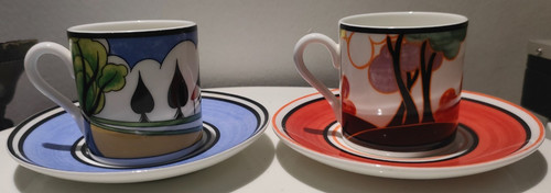 Wedgwood clarice cliff - cliff, café