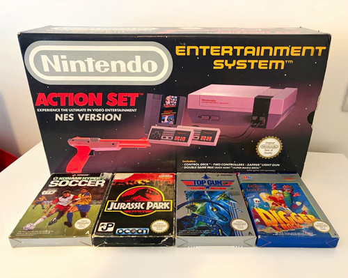 Nintendo nes action set pal - nes,
