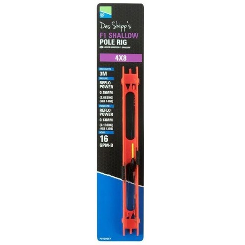 Preston shallow pole - pole, rig