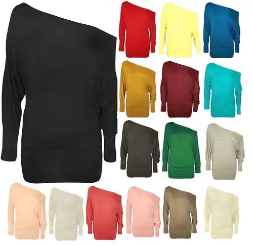 Womens long sleeve off - womens,