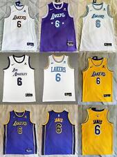 Adult Los Angeles Lakers #6 Spotshirt Stitched