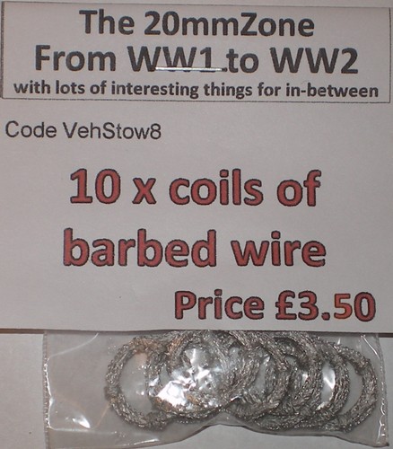 Early war 20mm barbed - (1/72),