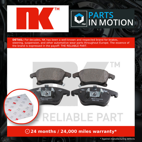 Brake pads set - set, ford