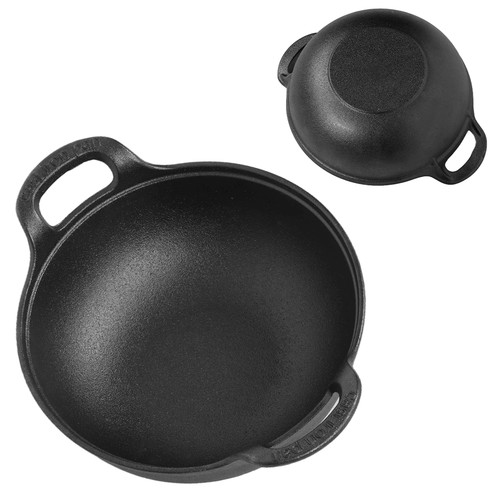 Cast iron shallow casserole - iron,