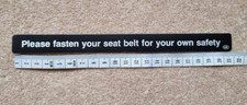Please fasten your seat - your,