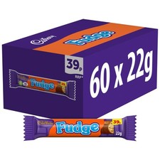Cadbury Finger of Fudge  Box of 60 x 22g Bars  Classic Chocolate Treats for Kids