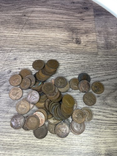 Job lot old farthing - job, 67