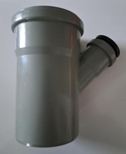 Soil pipe 110 branch - pipe, with
