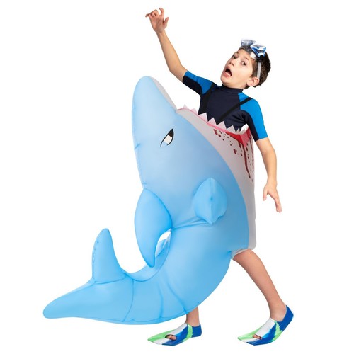 Kids inflatable shark attack - shark,