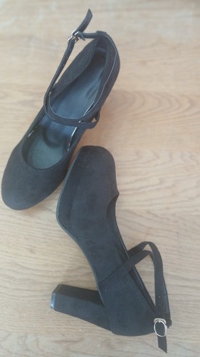 Suede mary jane heels - mary, ladies