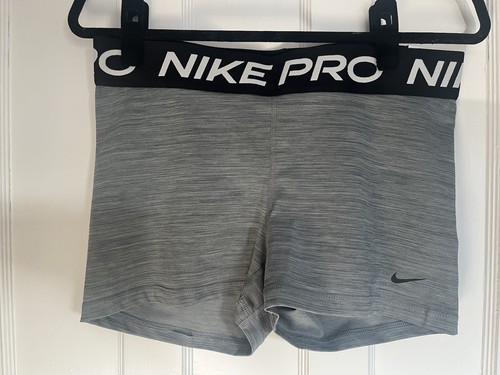 Nike pro grey black tight - black,