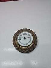 vintage Carved ship barometer