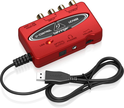 Behringer uca222 usb audio - behringer,