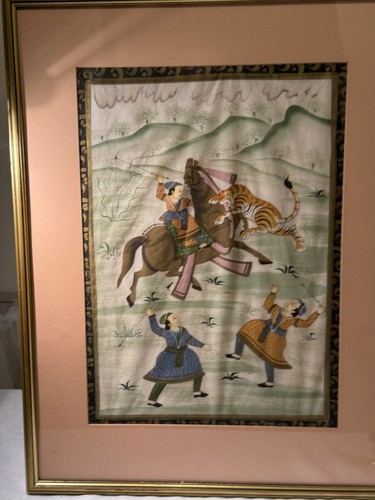 Vintage hand painted - vintage, mughal