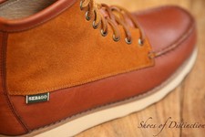 Sebago Brown Leather Suede