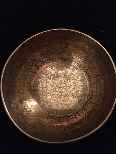 Avalokitesvara etched tibetan - avalokitesvara,
