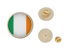 Irish Ireland flag Lapel Badge