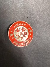 Junior firefighter red gold - firefighter,