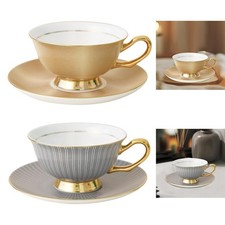 Ceramic Tea Cup and Saucer Set