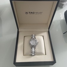 Tag Heuer Formula 1 Steel & Ceramic Watch 31mm Case White Dial With 19.5cm Strap