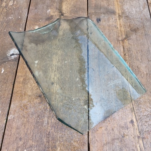 Antique glass pan tiles - antique,