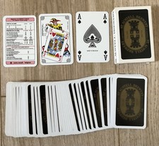 A vintage pack of playing