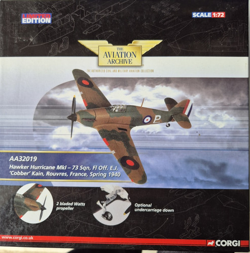 Corgi aa32019 hawker hurricane - corgi,