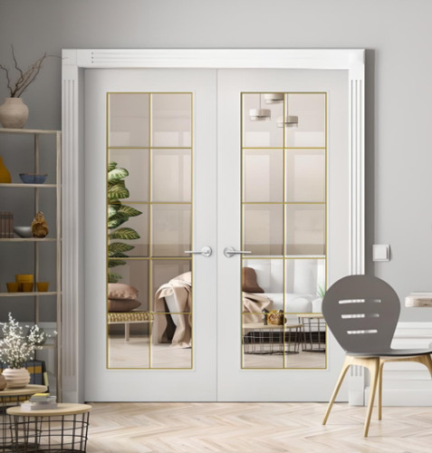 Branded white clear glass - white,