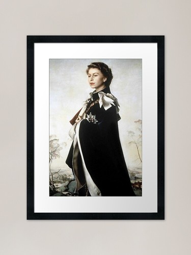 Portrait queen elizabeth - queen, ii