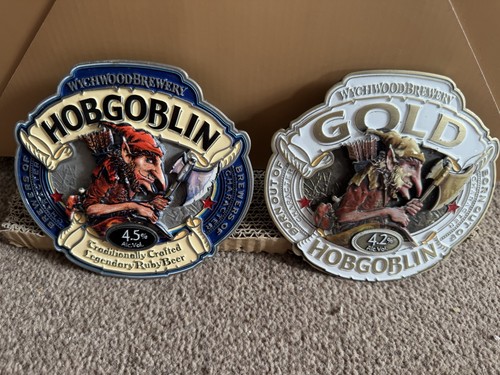 Hobgoblin metal beer pump - beer,
