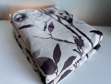 Dunelm Plum Zen Jacquard