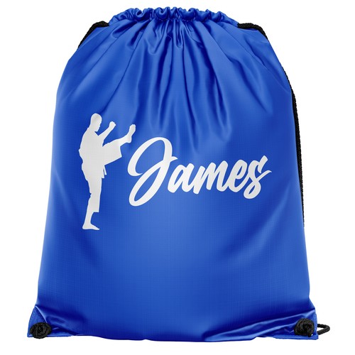 Karate drawstring bag - drawstring,
