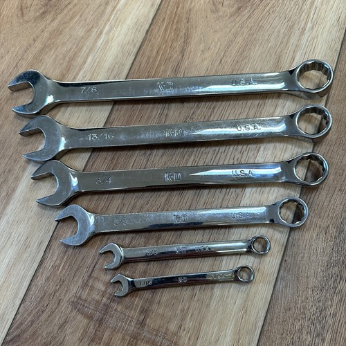 Usa combination wrench set - kd,