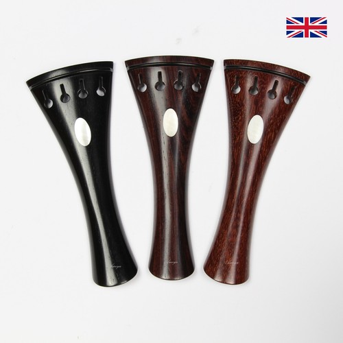 Violin tailpiece with oval - violin,