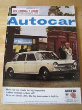 AUTOCAR MAGAZINE DEC 1965 ALFA