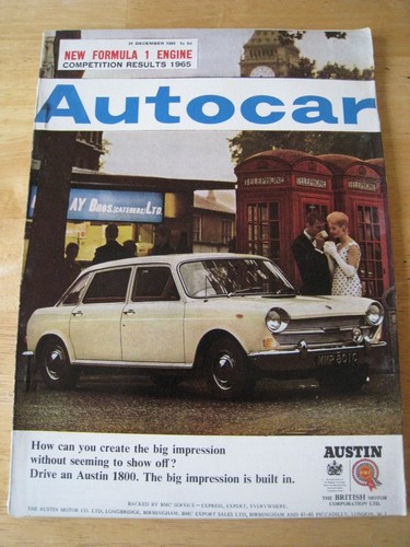 Autocar magazine dec - dec, alfa