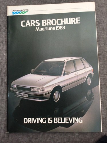 Austin rover cars brochure - cars,