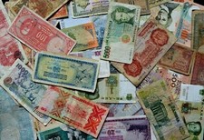 Mixed world banknotes - world, no