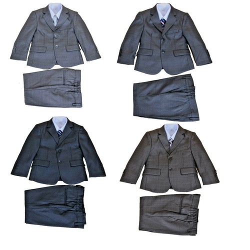 Boys wedding suit grey suits - wedding,