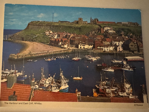Vintage postcard whitby - vintage,