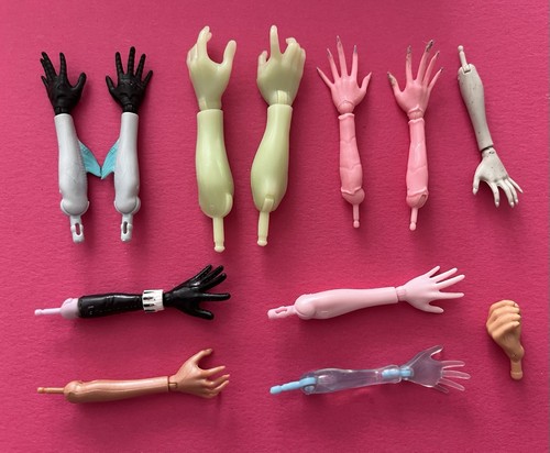 Monster high doll spares - high, hands