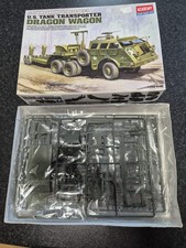 1/72 Academy Ww2 Dragon Wagon Tank Transporter, Boxes Unmade New