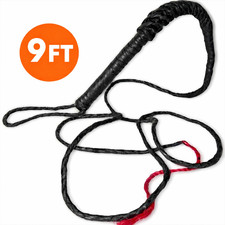 9' Foot LEATHER BULL WHIP