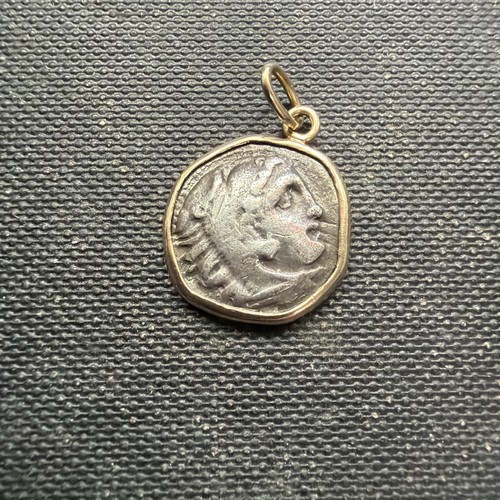 Treasure coin pendant - treasure,