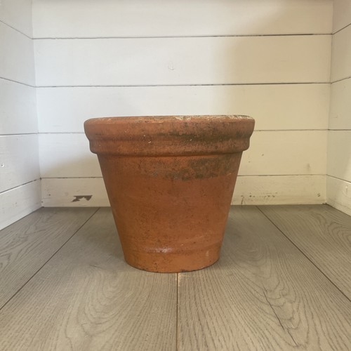 Large vintage terracotta pot - a,
